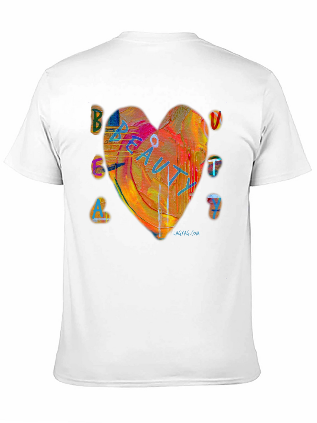 Beauty Heart Graphic T-Shirt - Unisex Short Sleeve