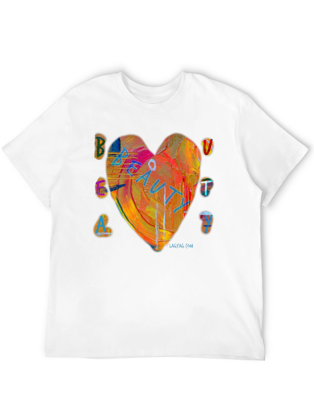 Beauty Heart Graphic T-Shirt - Unisex Short Sleeve