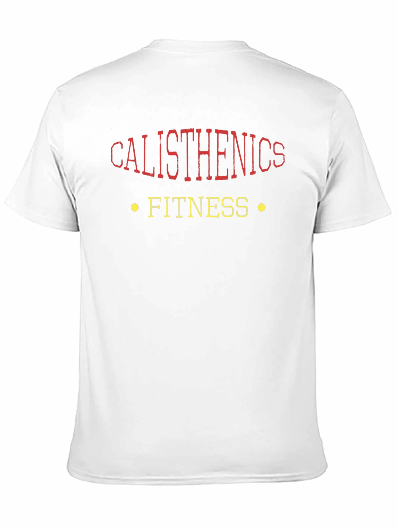 Calisthenics Fitness Graphic Tee - Black