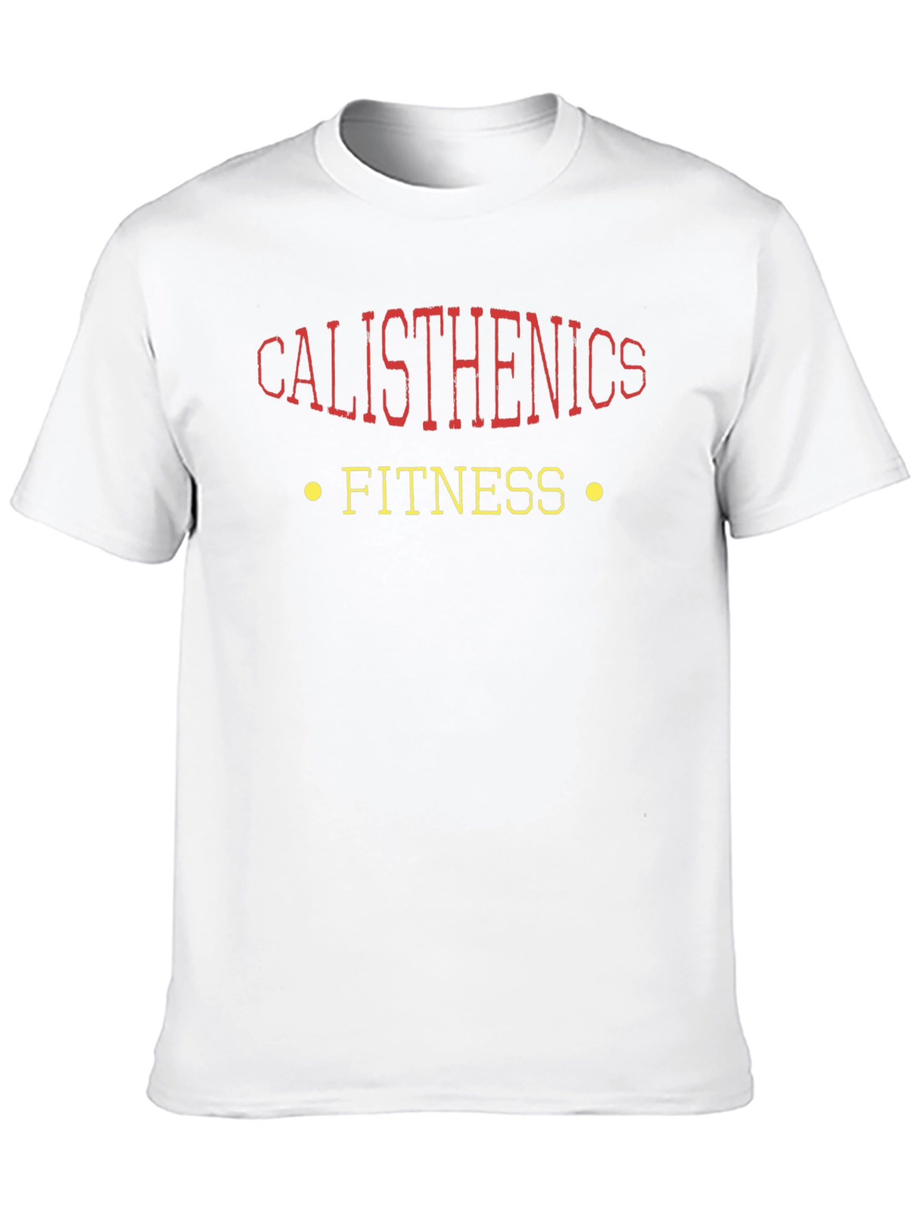 Calisthenics Fitness Graphic Tee - Black