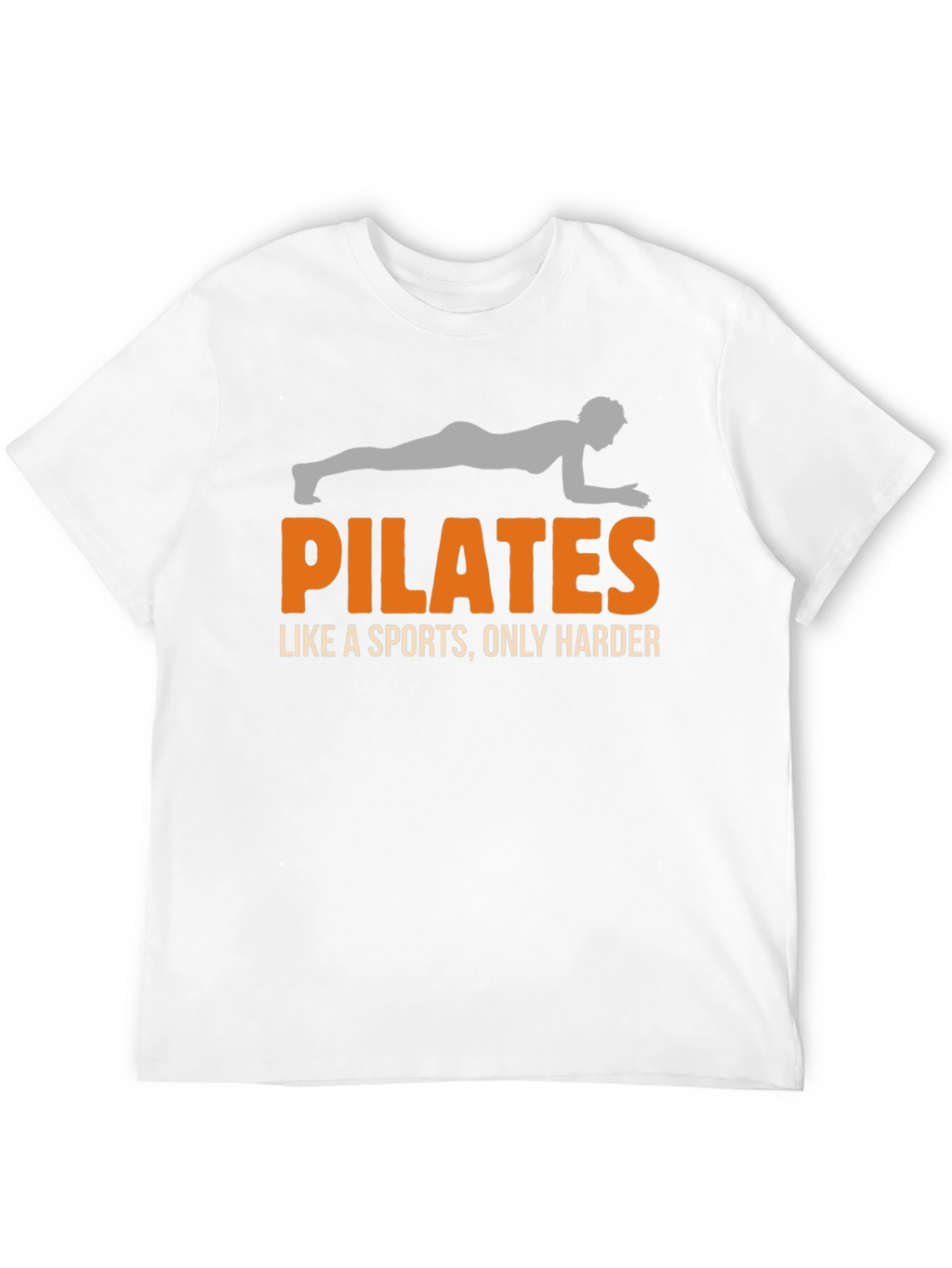 Pilates Like a Sports Mens Black T-Shirt