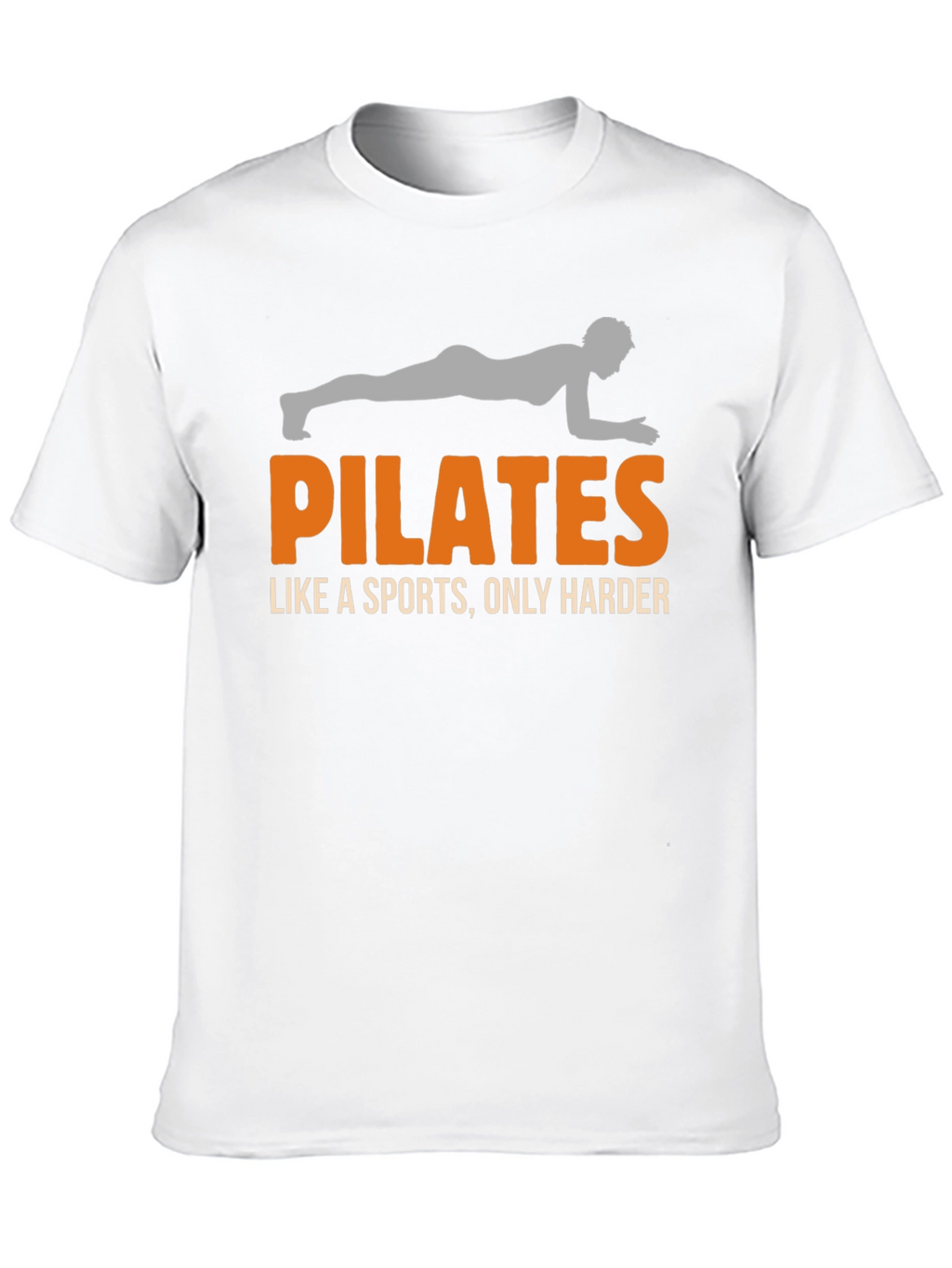 Pilates Like a Sports Mens Black T-Shirt