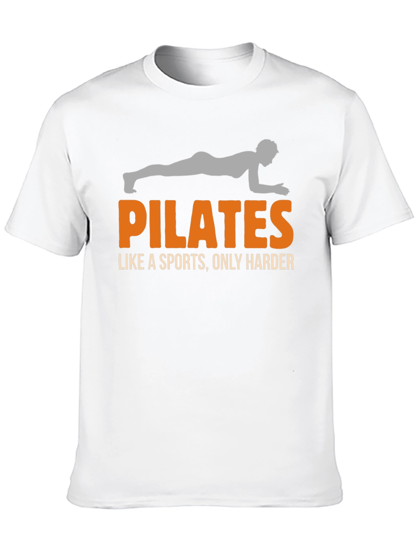 Pilates Like a Sports Mens Black T-Shirt