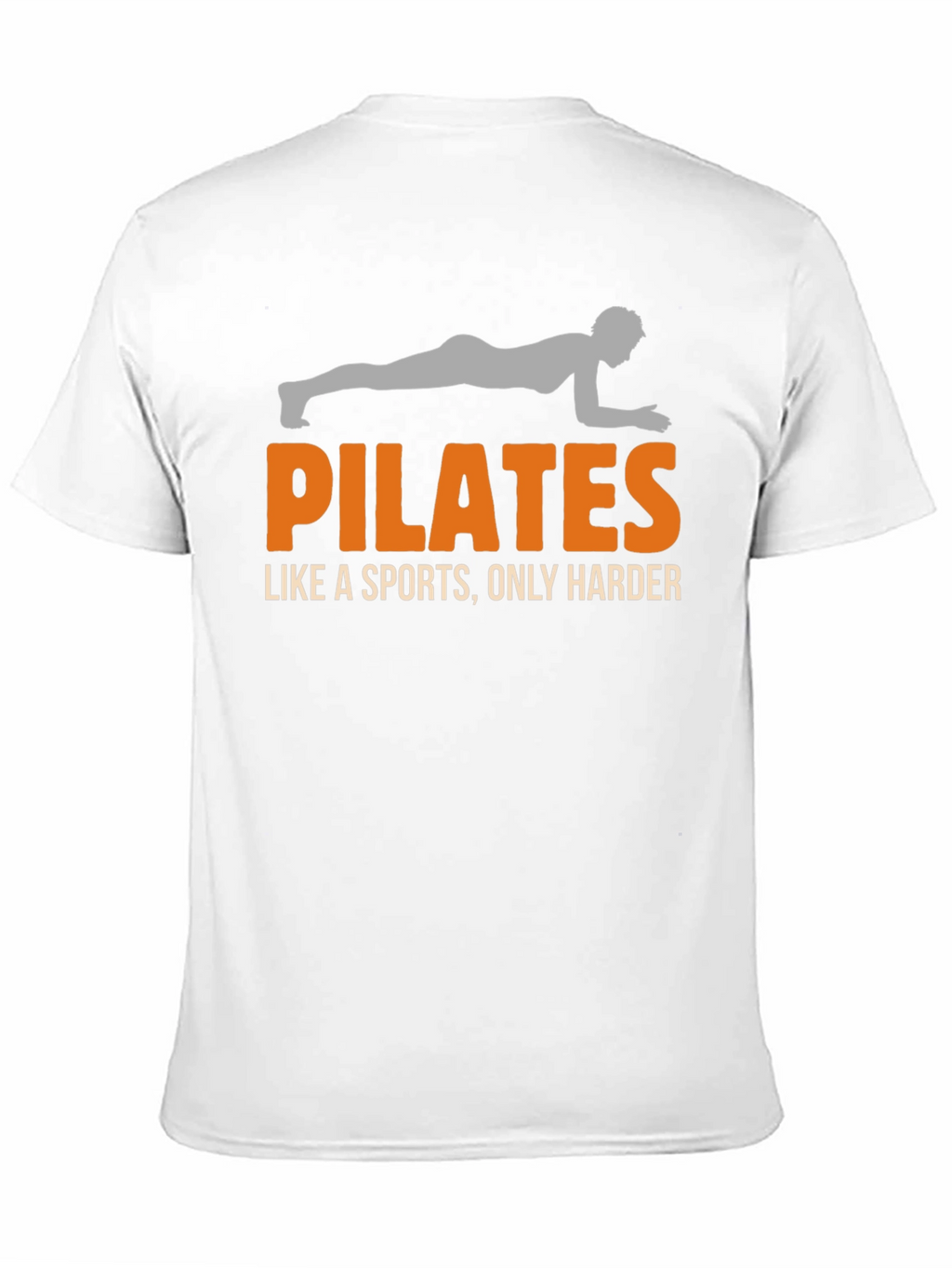Pilates Like a Sports Mens Black T-Shirt