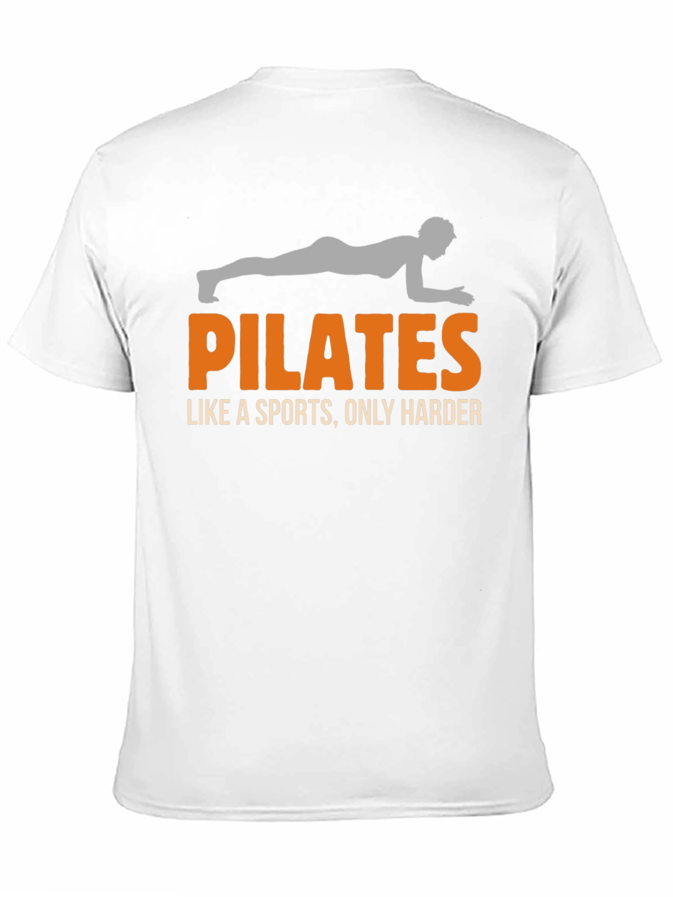 Pilates Like a Sports Mens Black T-Shirt