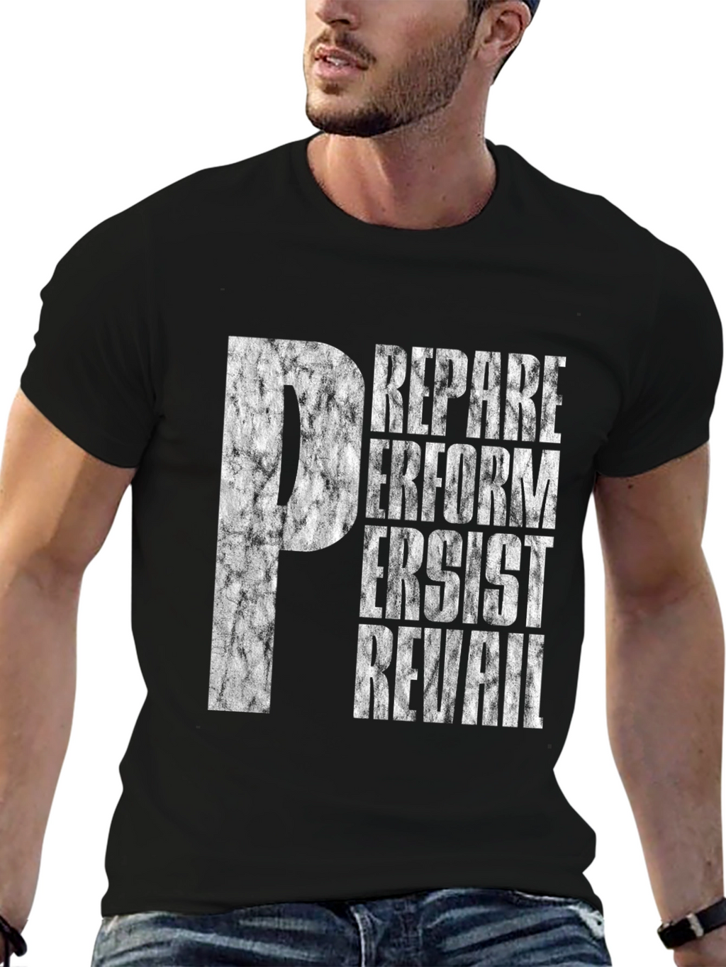 Prepare Reform Persist Prevail Graphic Tee
