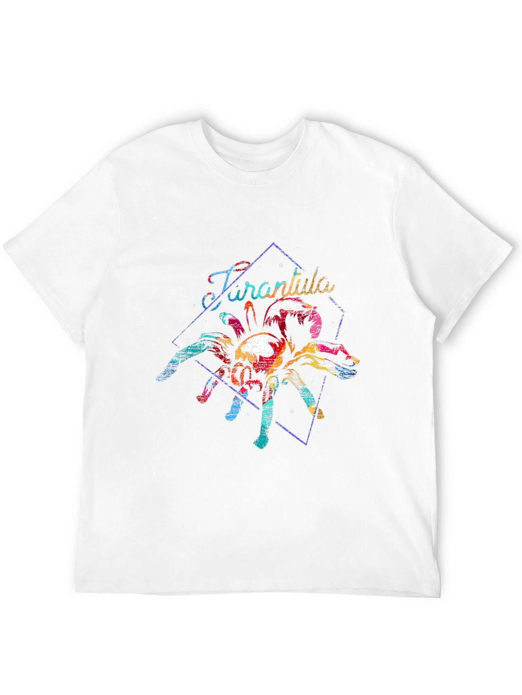 Tarantula Graphic Print Tee - Retro Spider T-Shirt