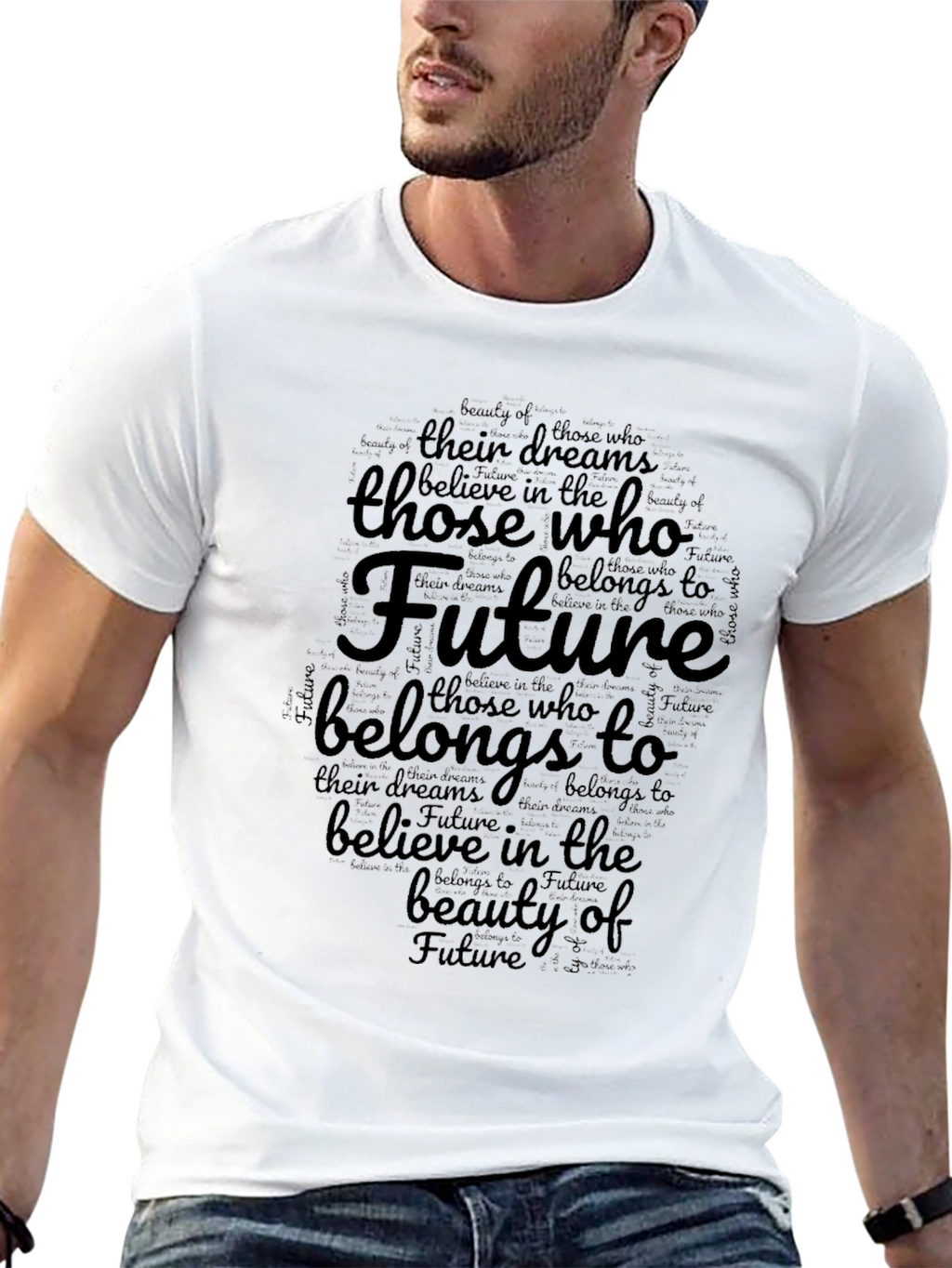 Believe In Future T-Shirt - Inspiring Graphic Tee
