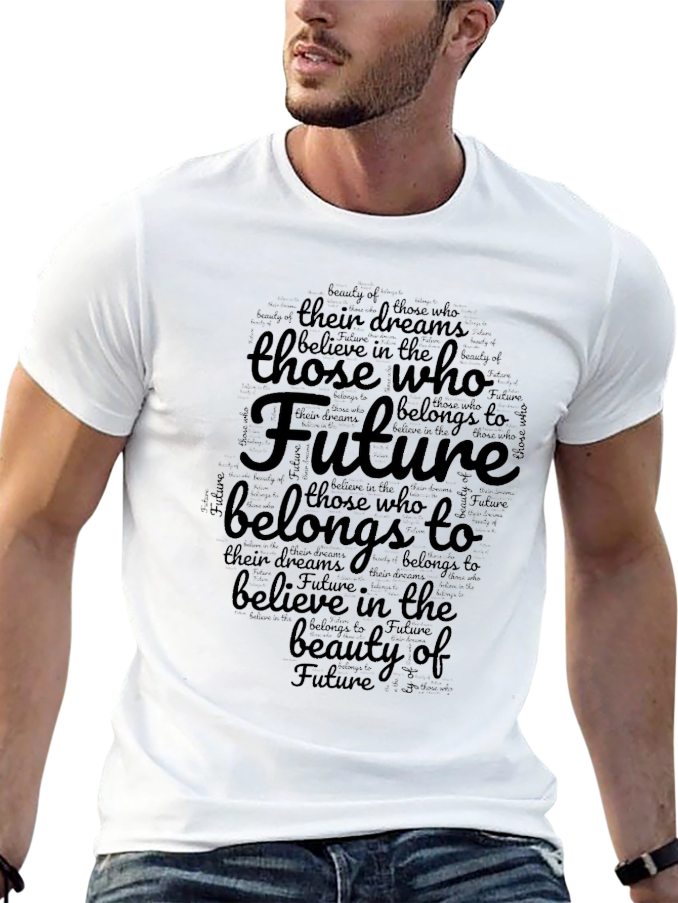 Believe In Future T-Shirt - Inspiring Graphic Tee