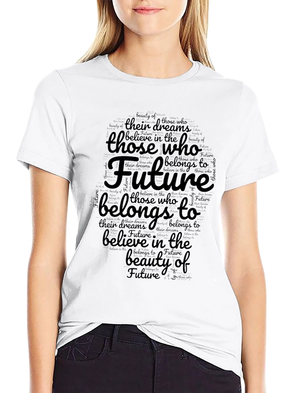 Believe In Future T-Shirt - Inspiring Graphic Tee