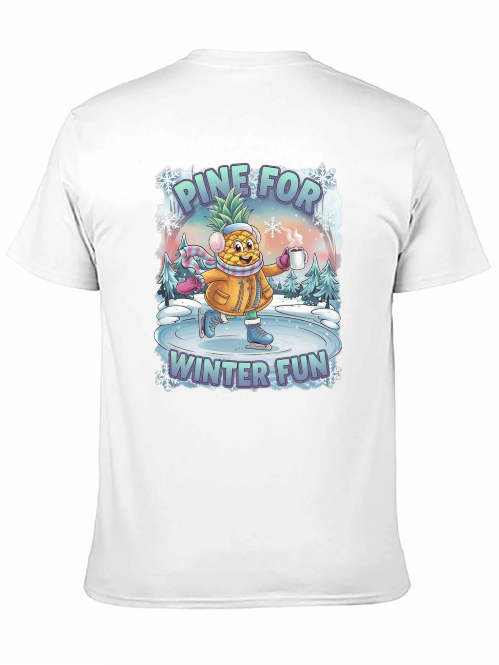 Pine For Winter Fun Graphic T-Shirt
