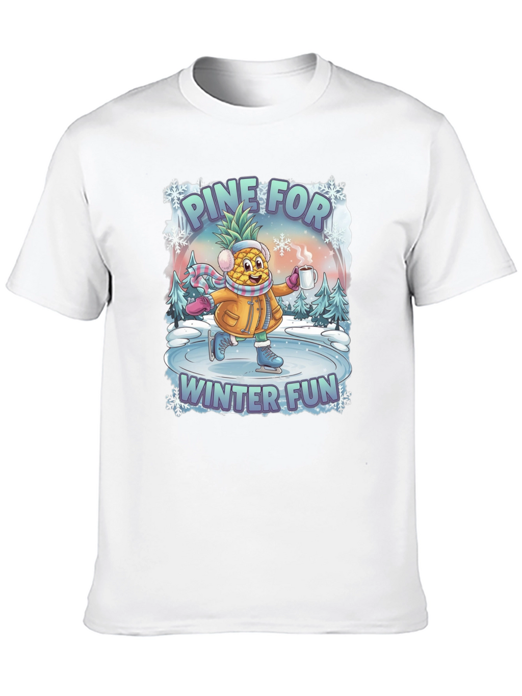 Pine For Winter Fun Graphic T-Shirt