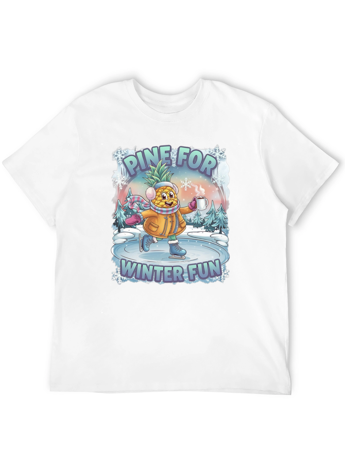 Pine For Winter Fun Graphic T-Shirt
