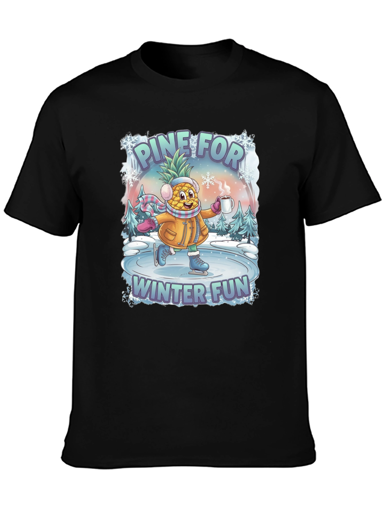 Pine For Winter Fun Graphic T-Shirt