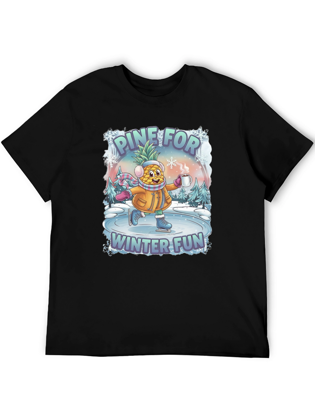 Pine For Winter Fun Graphic T-Shirt
