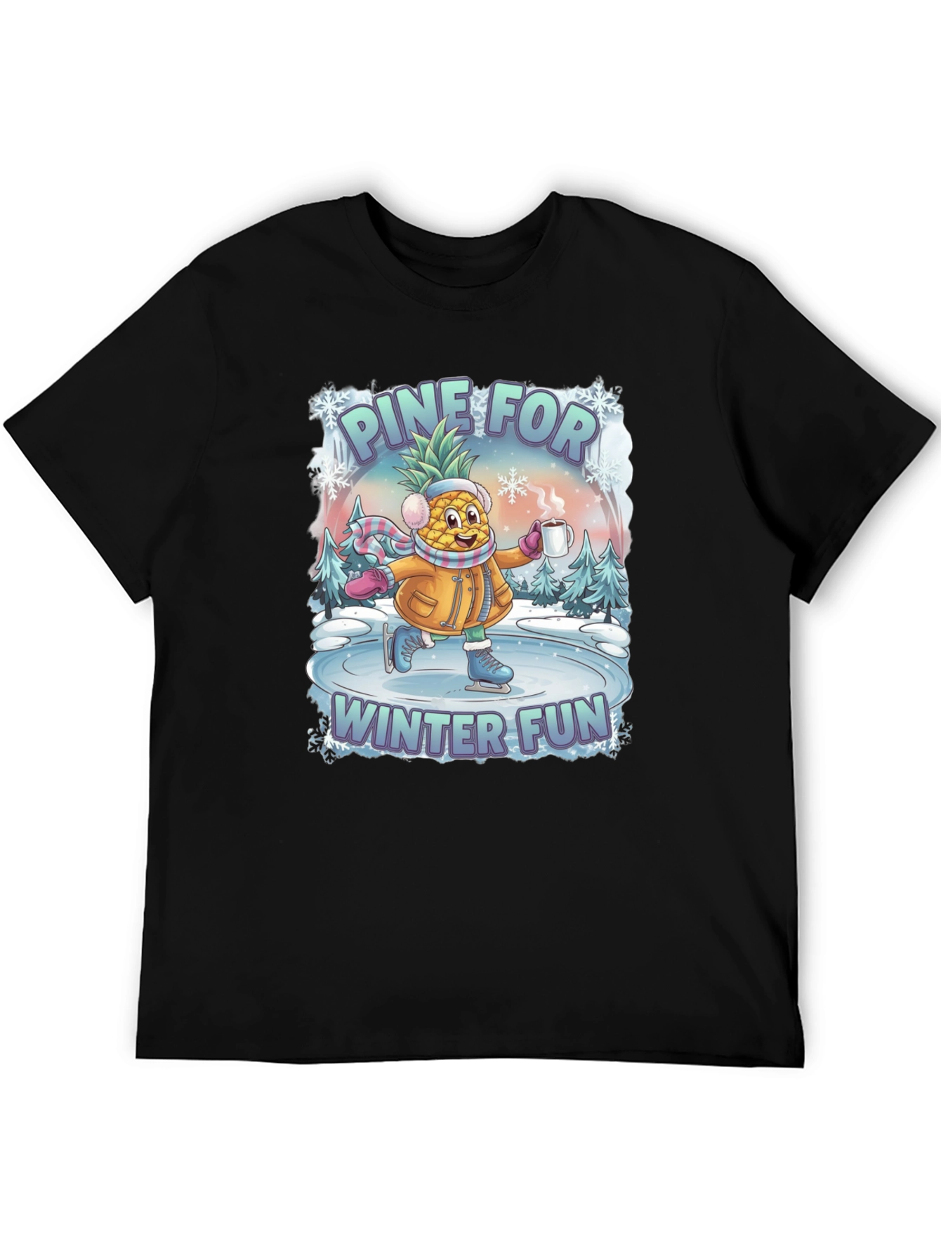 Pine For Winter Fun Graphic T-Shirt