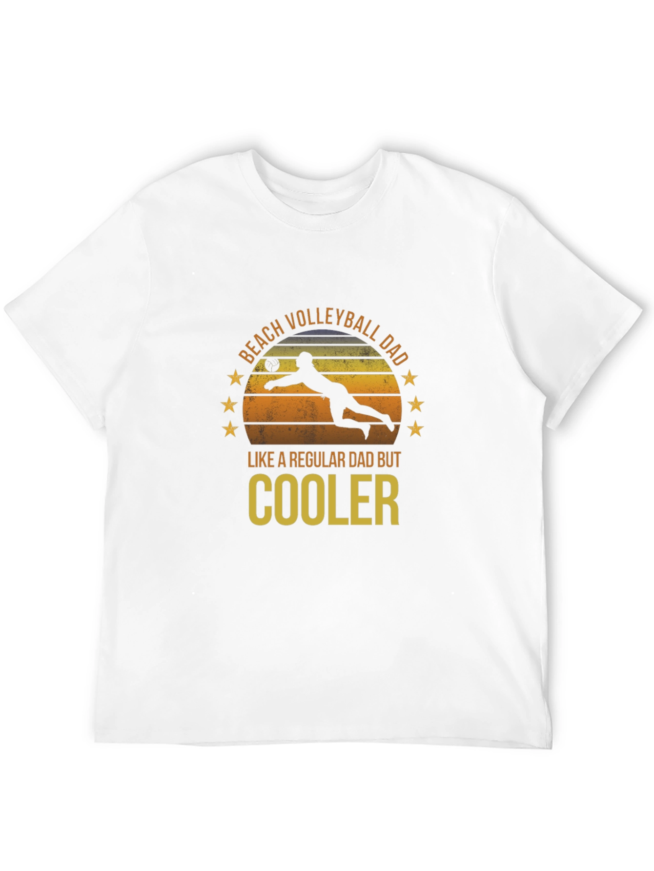 Beach Volleyball Dad T-Shirt