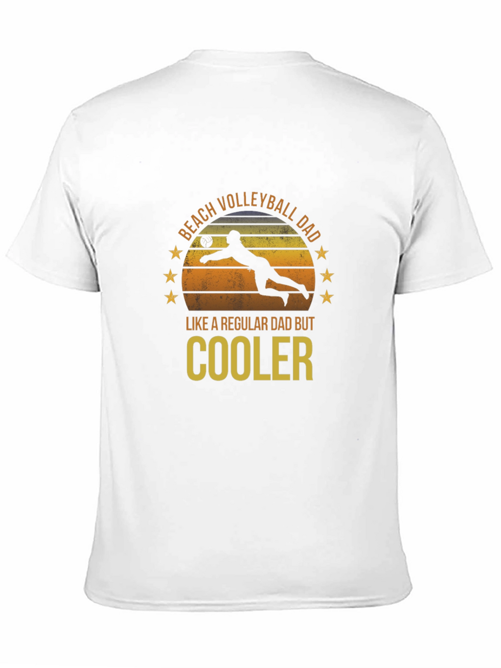 Beach Volleyball Dad T-Shirt
