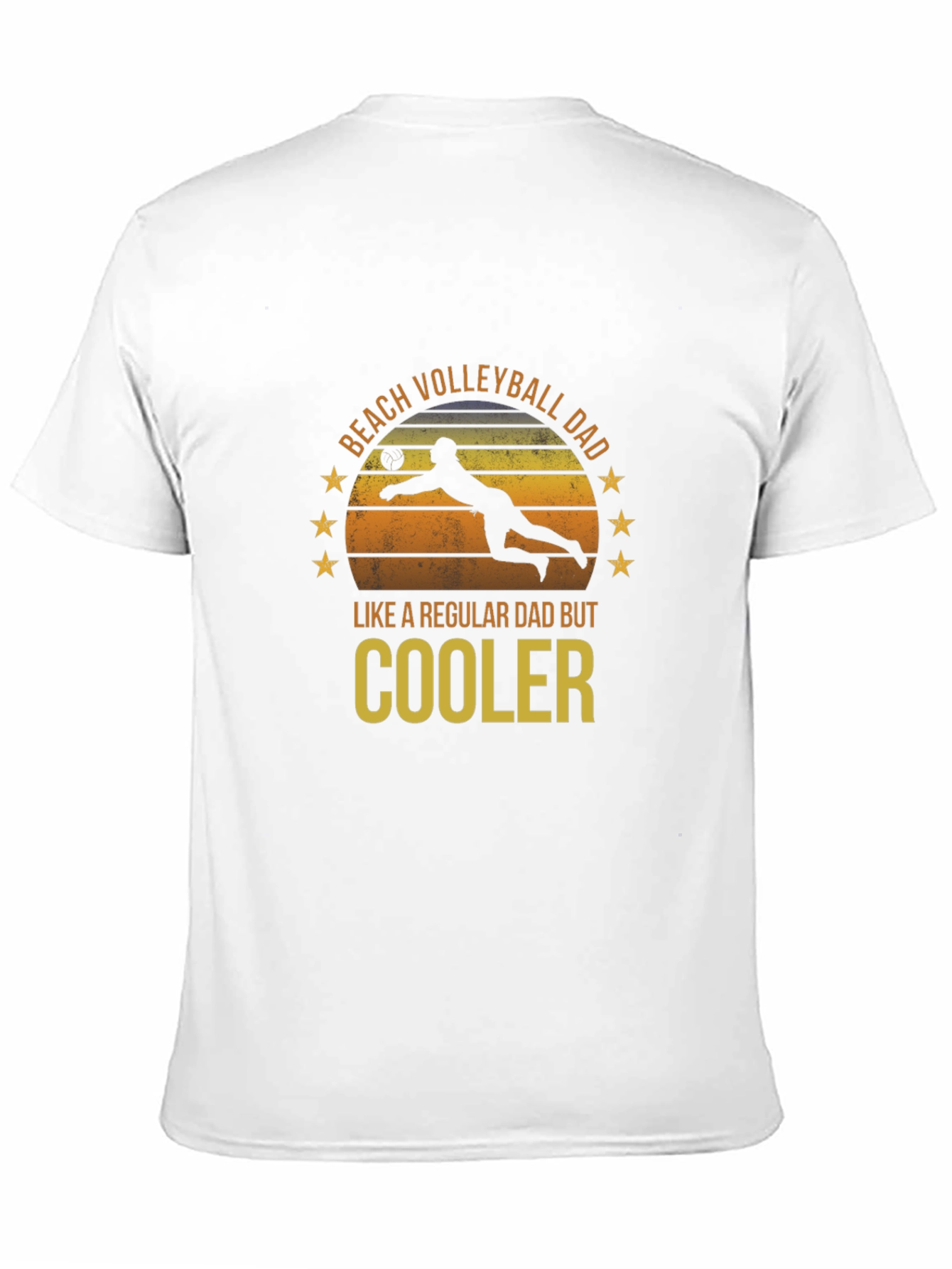 Beach Volleyball Dad T-Shirt