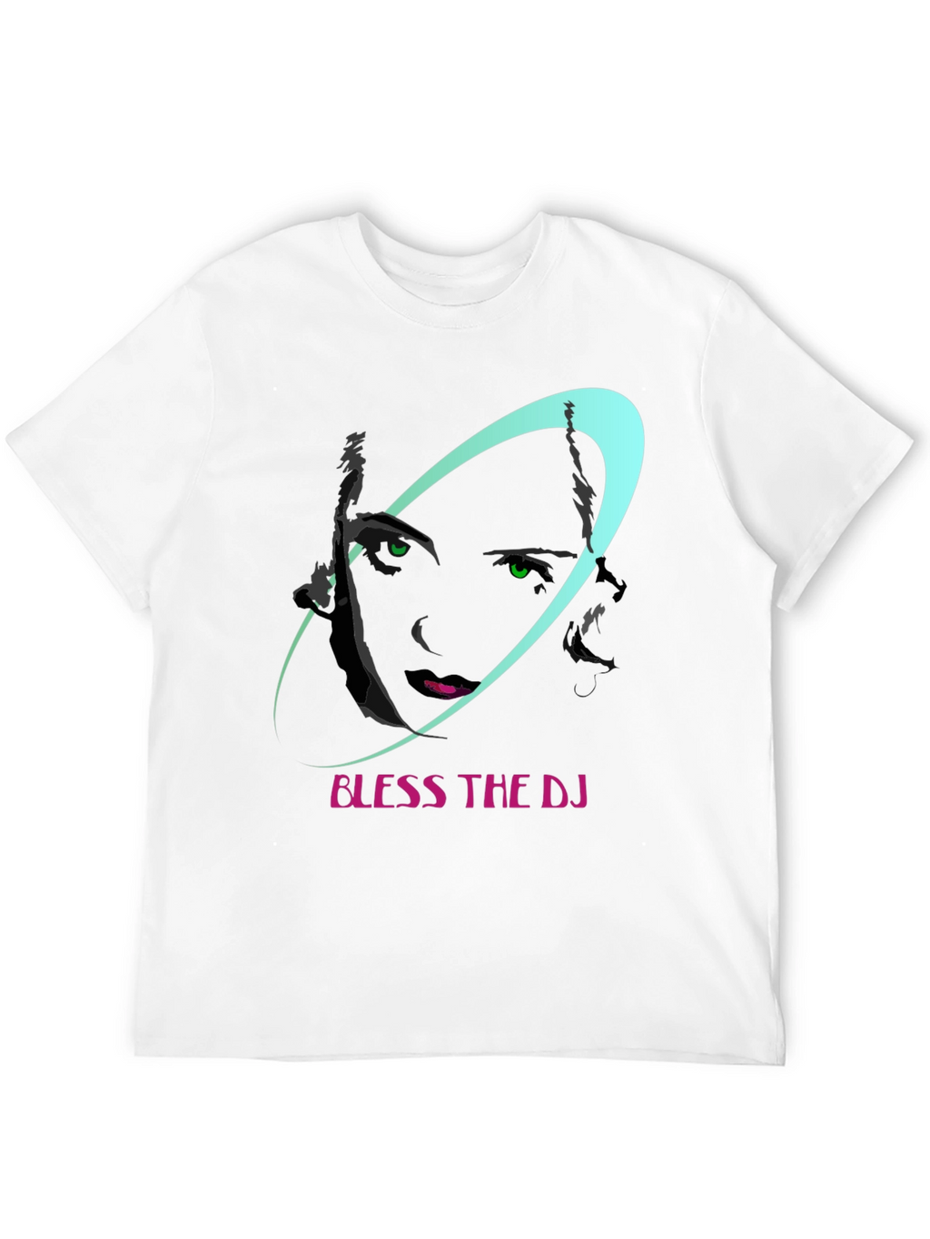 Bless The DJ Black Graphic Tee