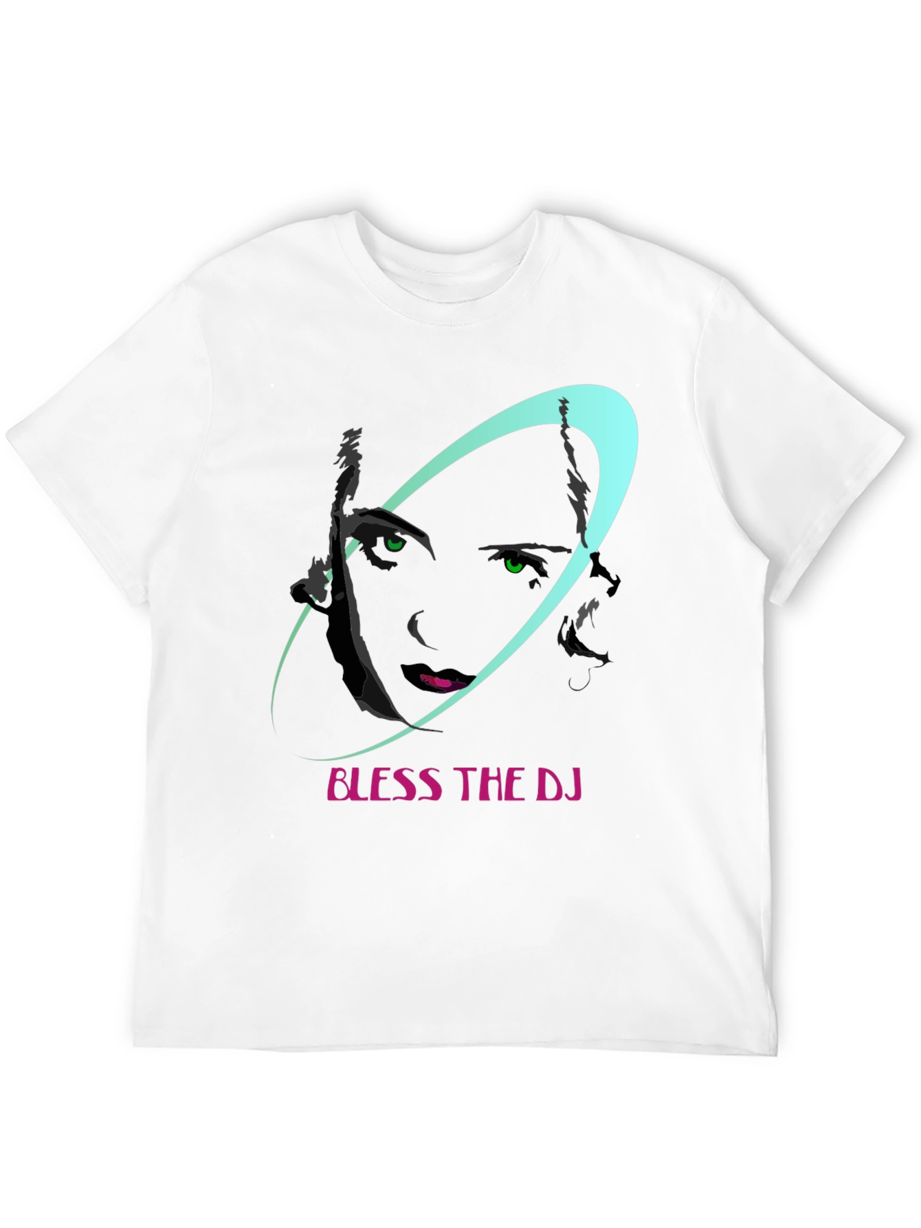 Bless The DJ Black Graphic Tee