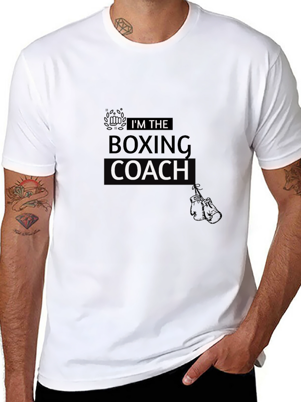Im The Boxing Coach Graphic T-Shirt