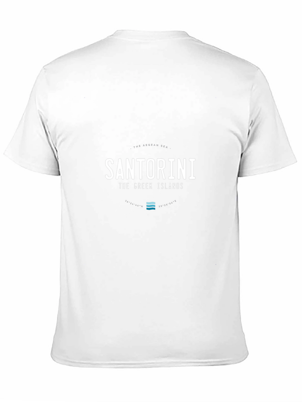 Santorini Greek Islands Graphic T-Shirt