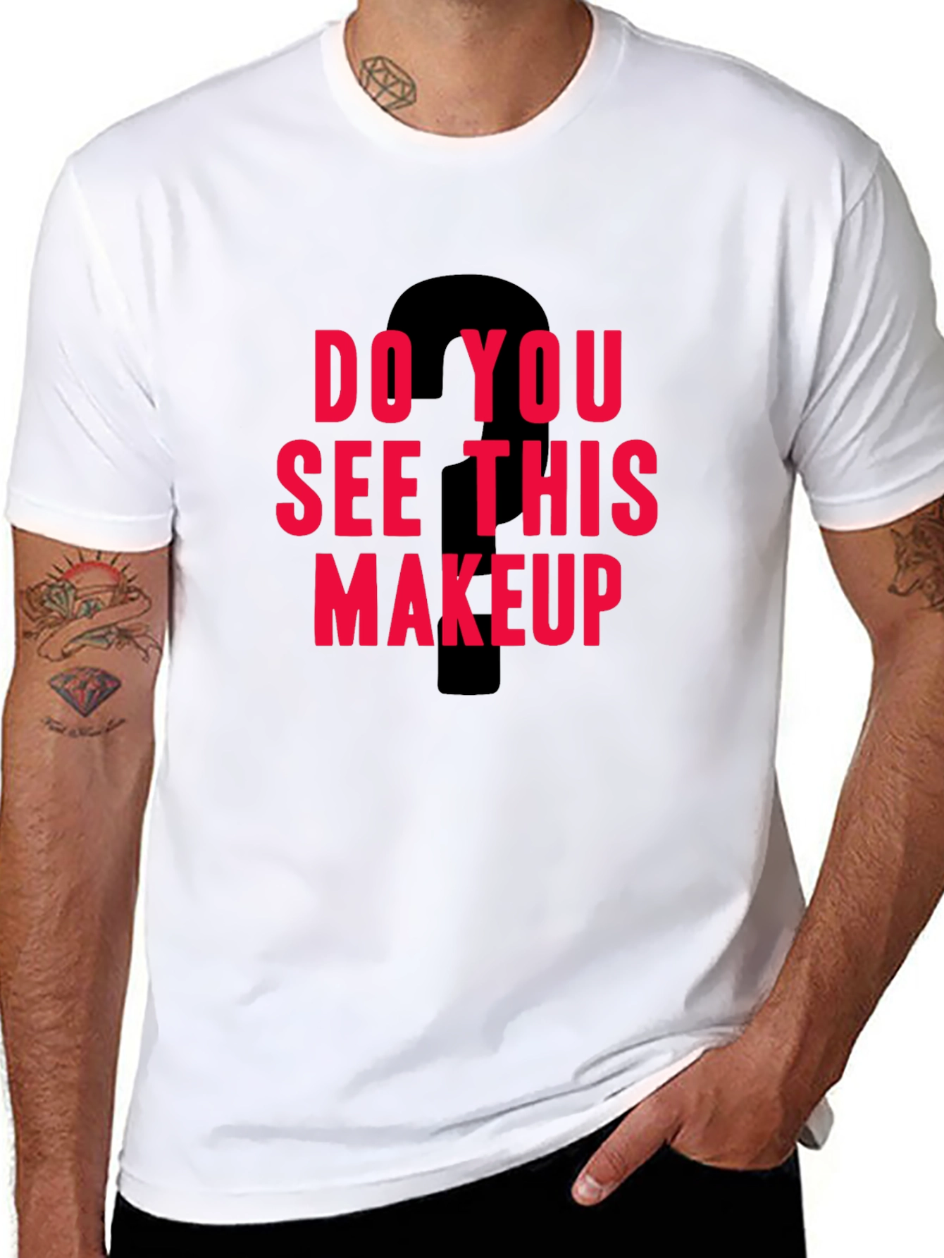 Do You See This Makeup Graphic Tee