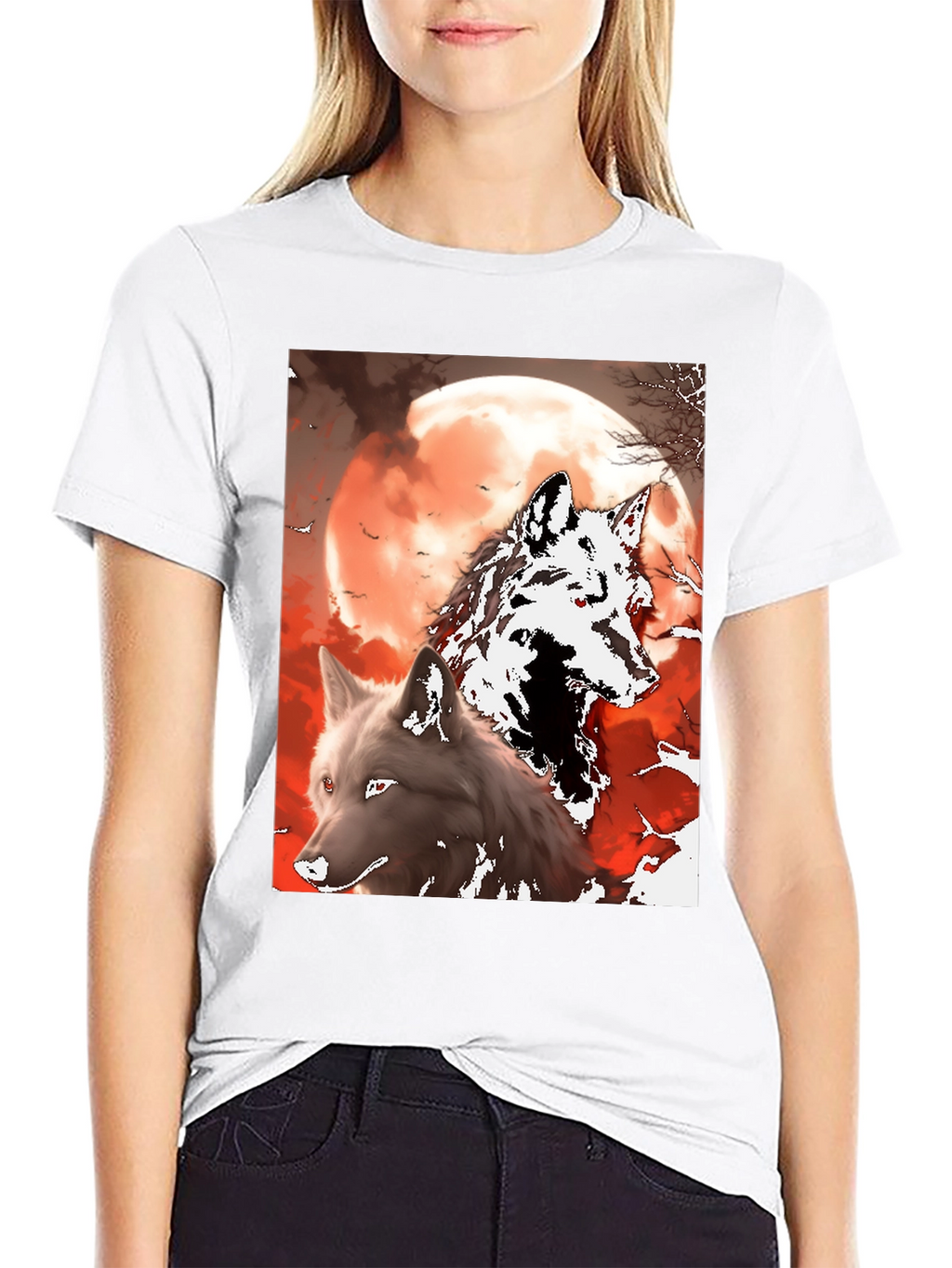 Wolf Moon Graphic Tee