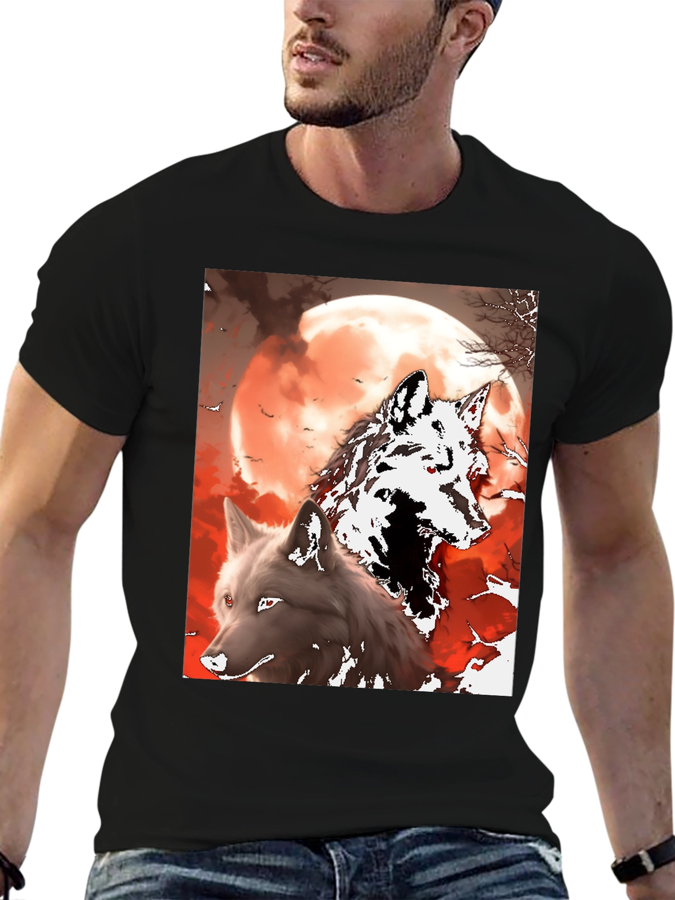 Wolf Moon Graphic Tee