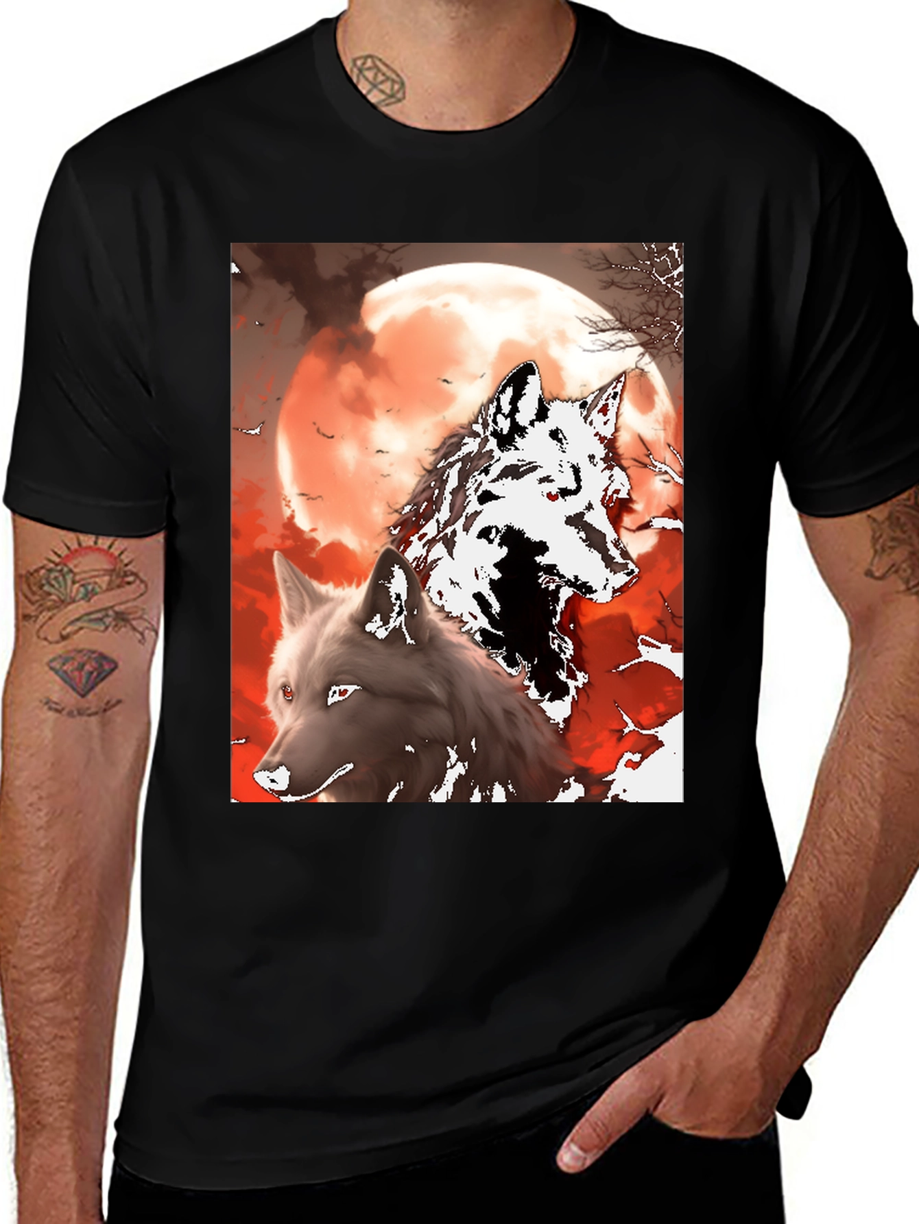 Wolf Moon Graphic Tee