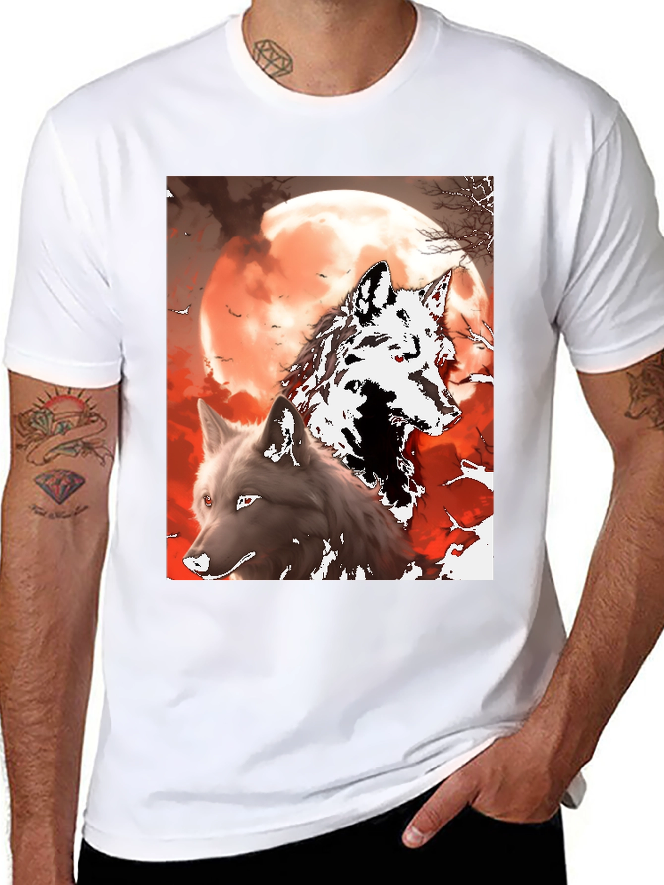 Wolf Moon Graphic Tee