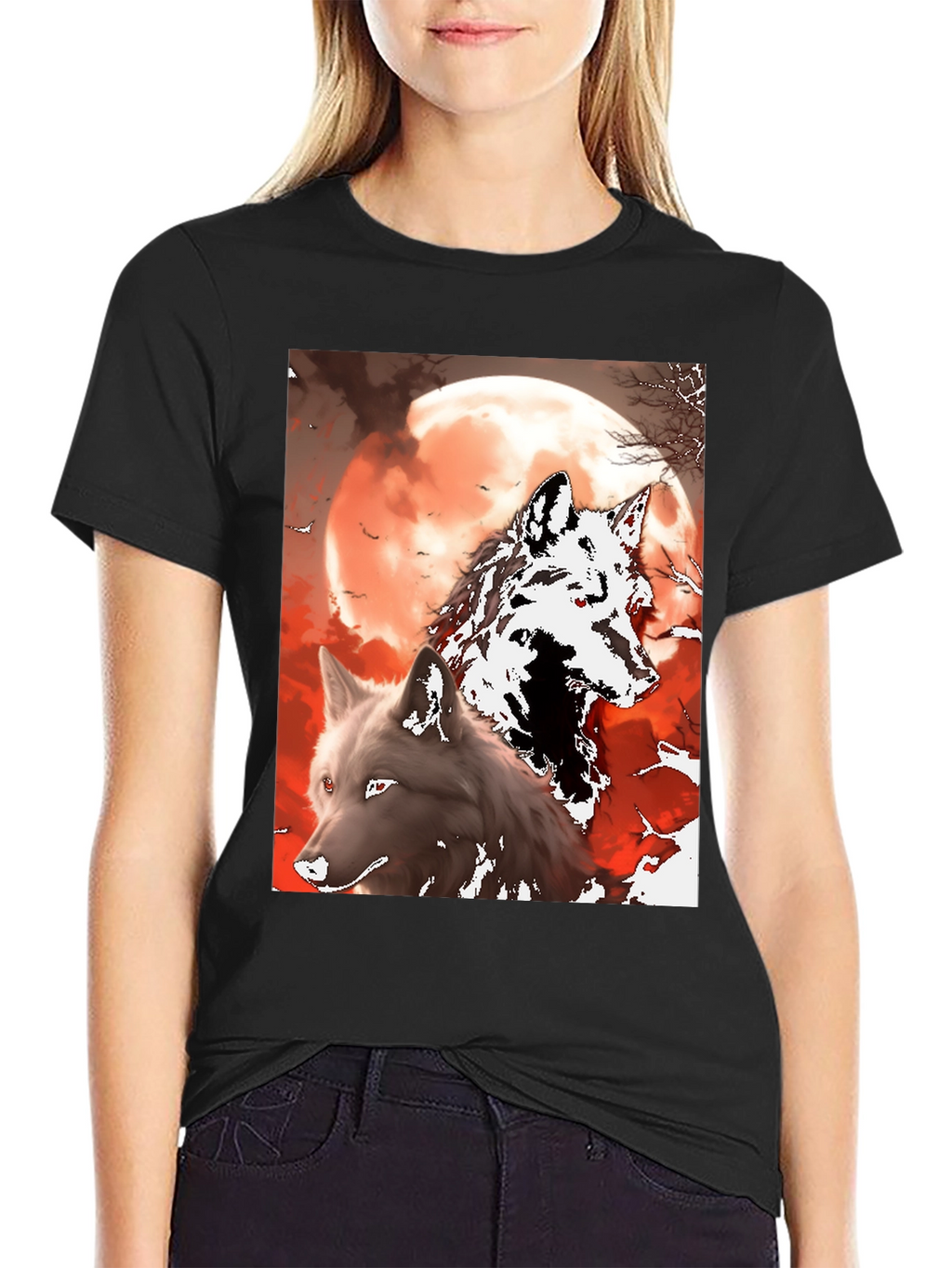 Wolf Moon Graphic Tee