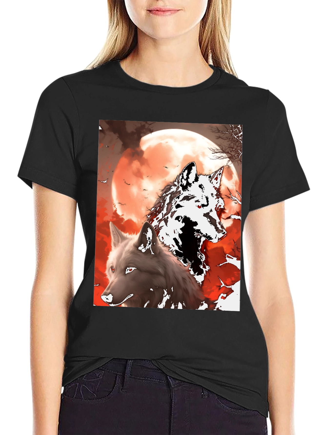 Wolf Moon Graphic Tee