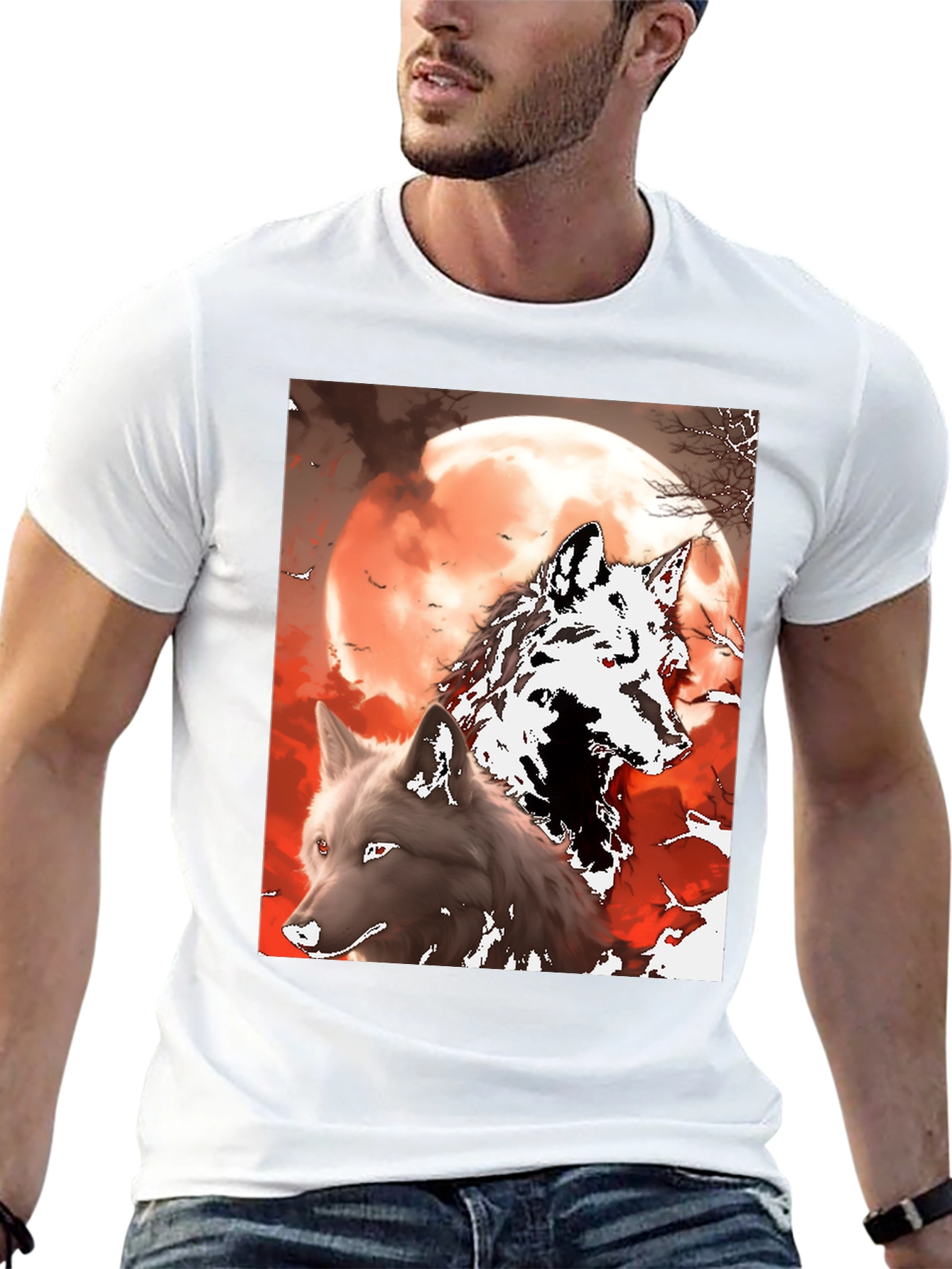 Wolf Moon Graphic Tee