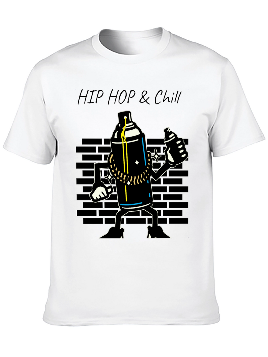 Hip Hop & Chill Graphic T-Shirt