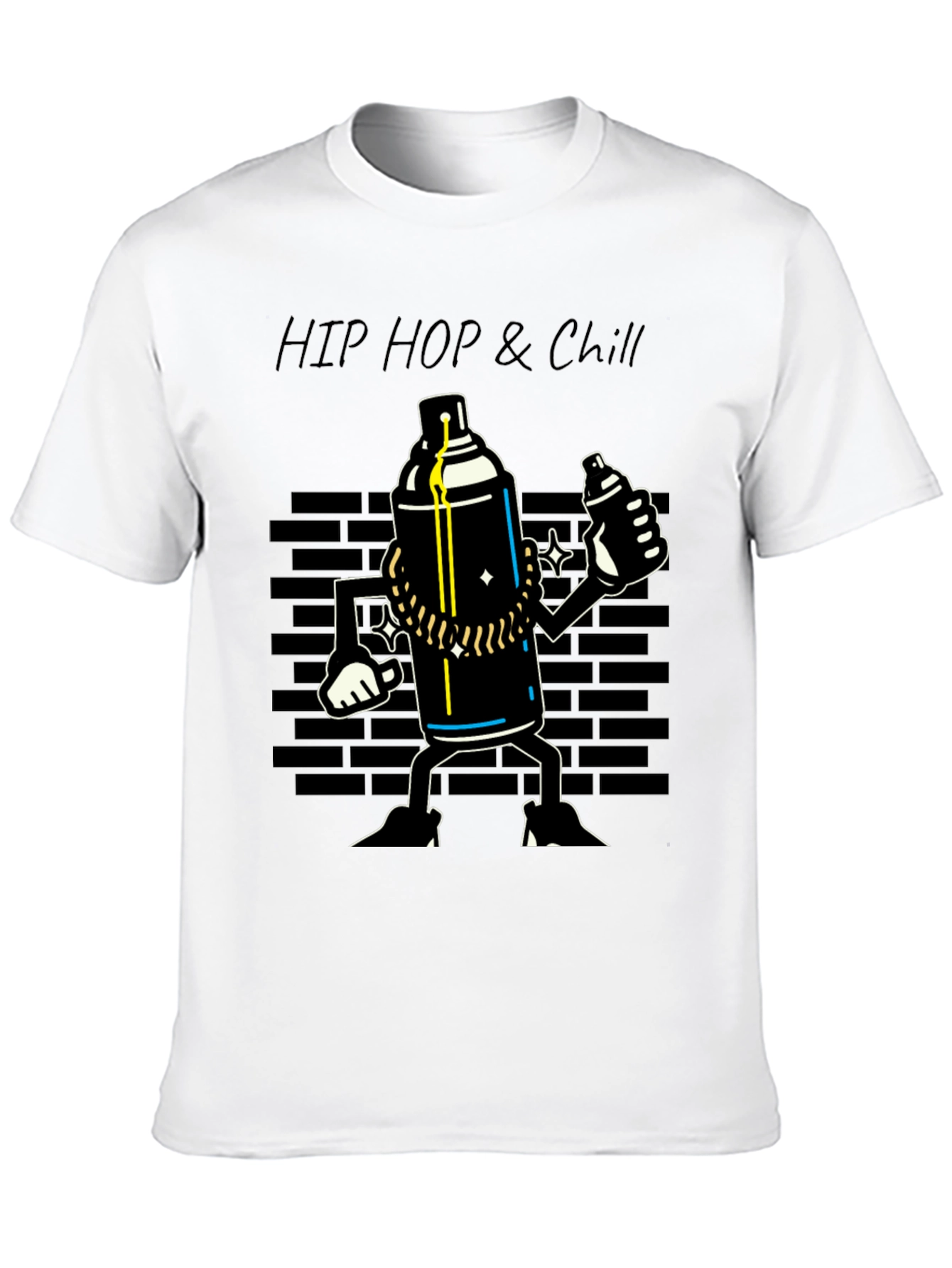 Hip Hop & Chill Graphic T-Shirt