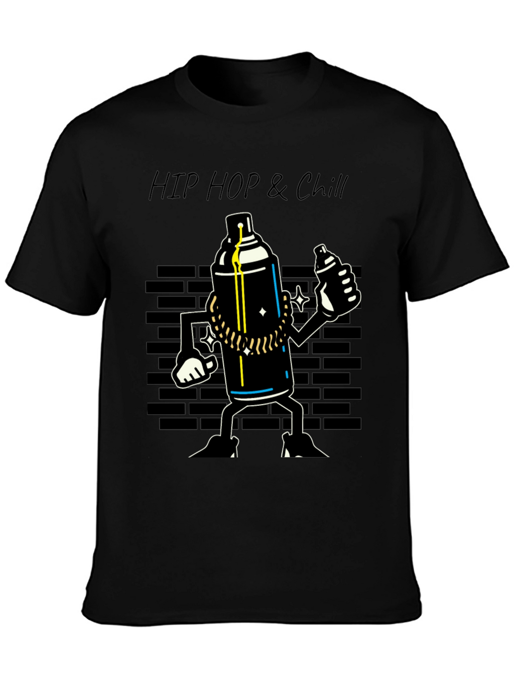 Hip Hop & Chill Graphic T-Shirt