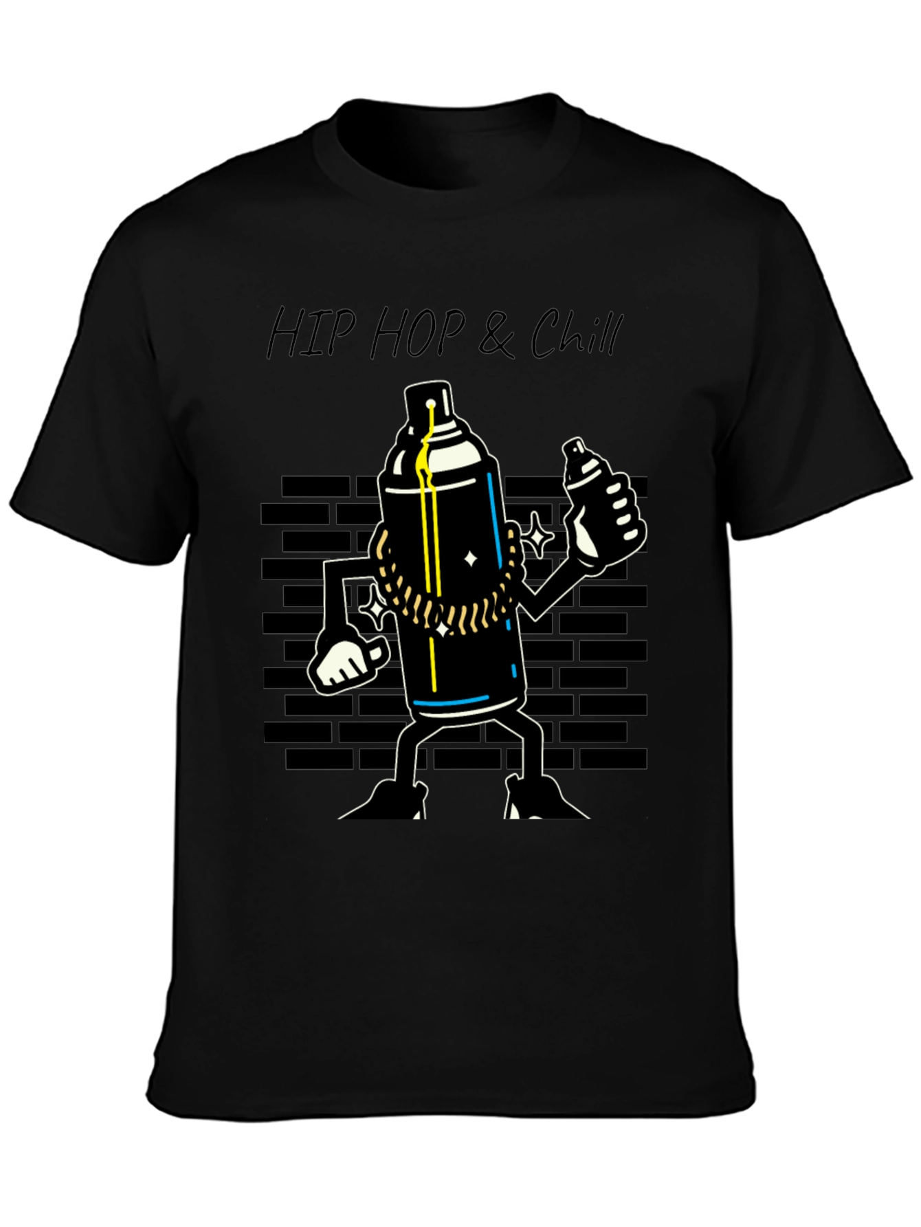 Hip Hop & Chill Graphic T-Shirt