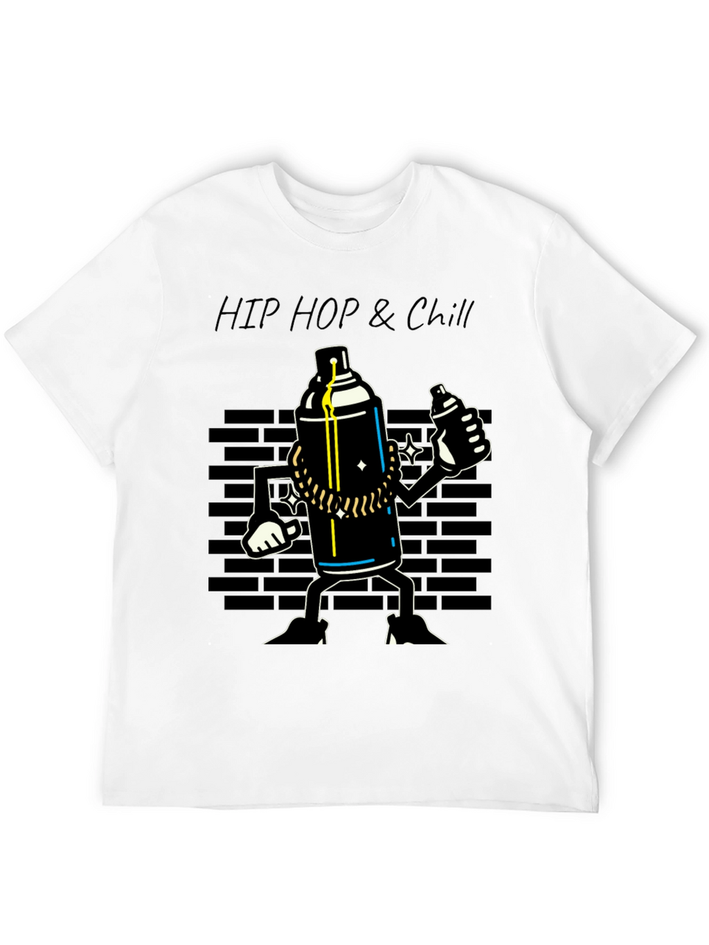 Hip Hop & Chill Graphic T-Shirt