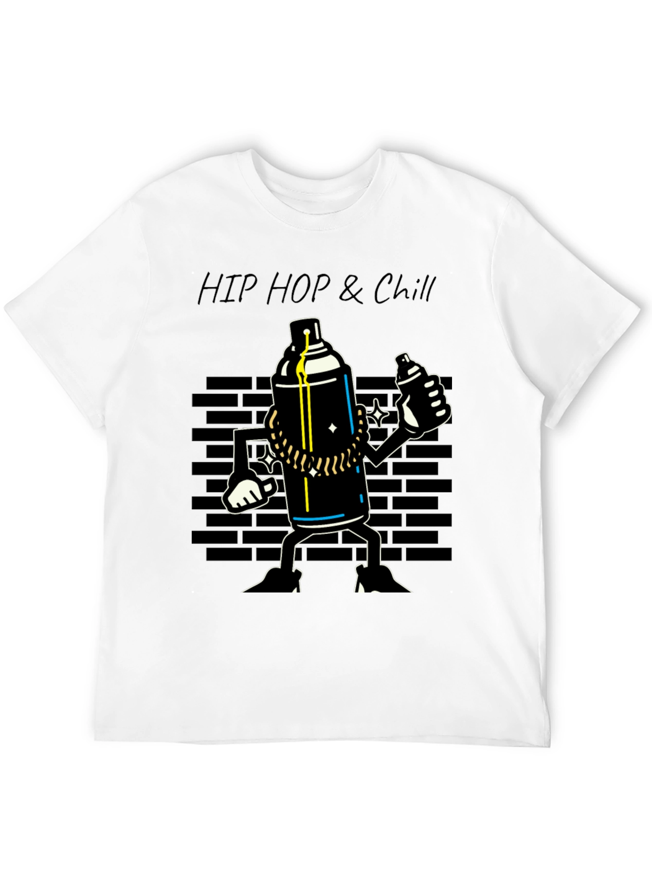 Hip Hop & Chill Graphic T-Shirt