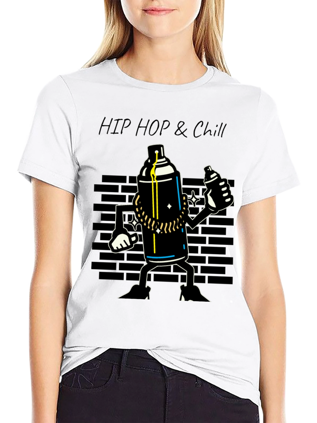 Hip Hop & Chill Graphic T-Shirt