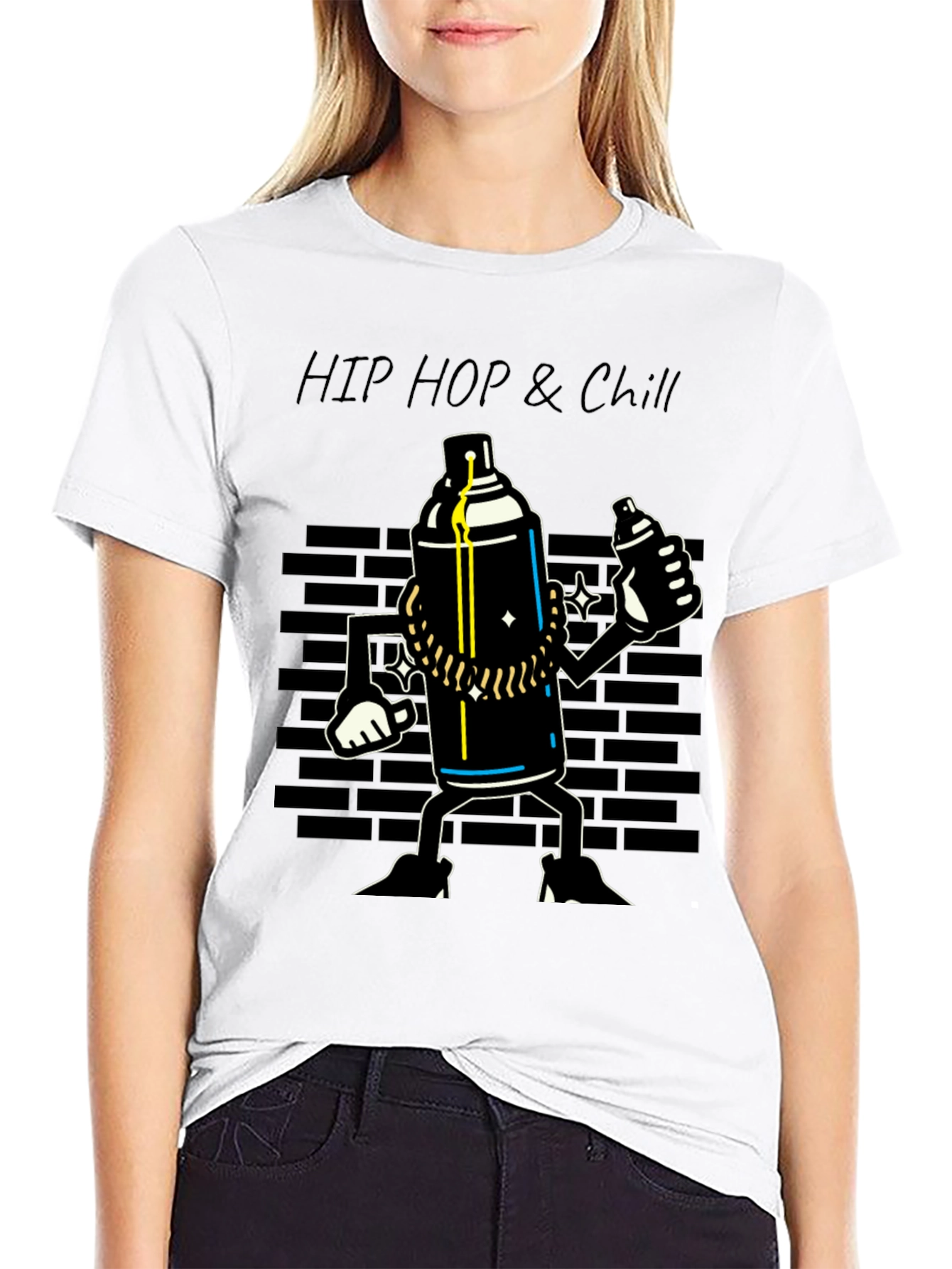 Hip Hop & Chill Graphic T-Shirt