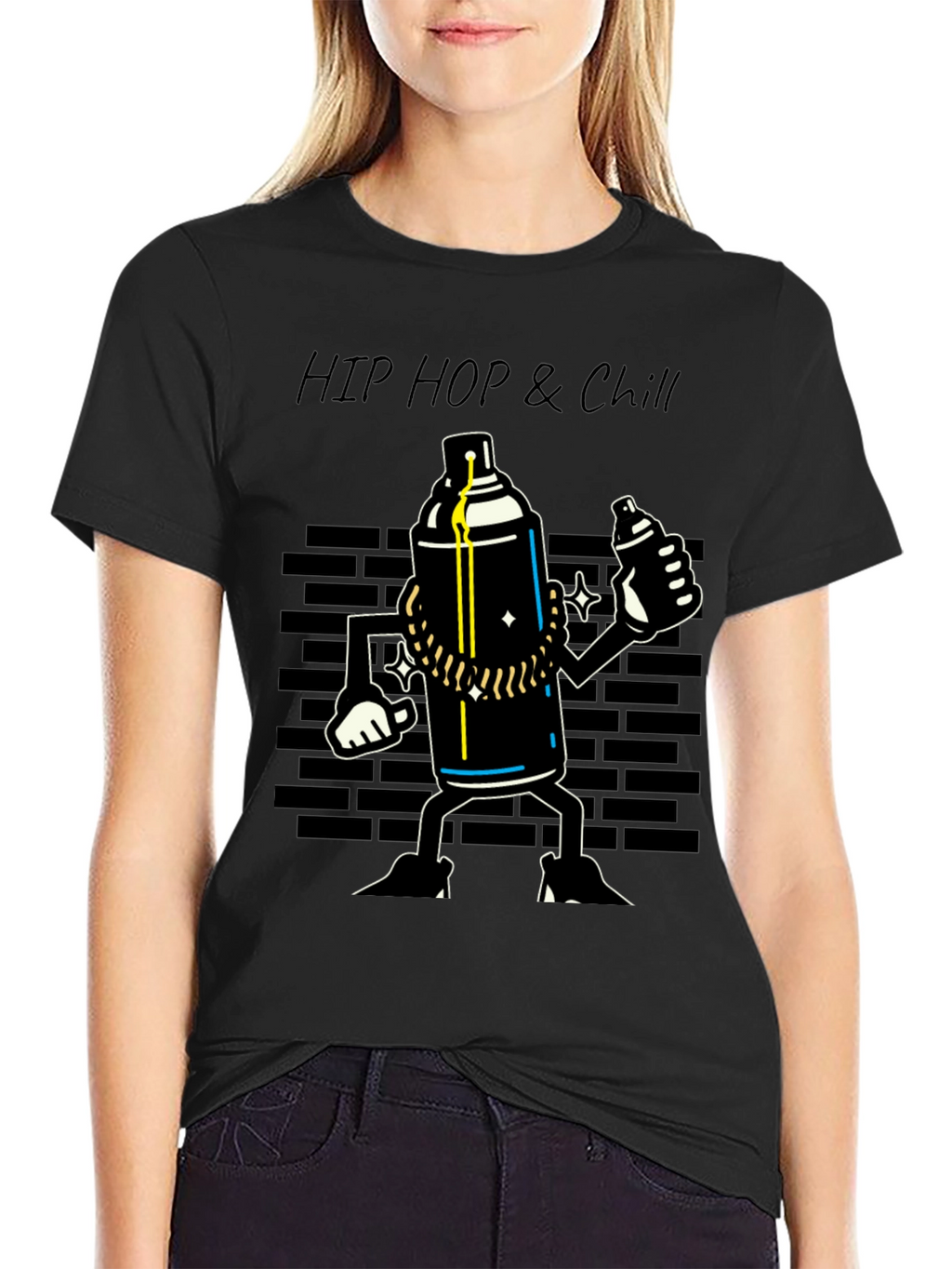 Hip Hop & Chill Graphic T-Shirt