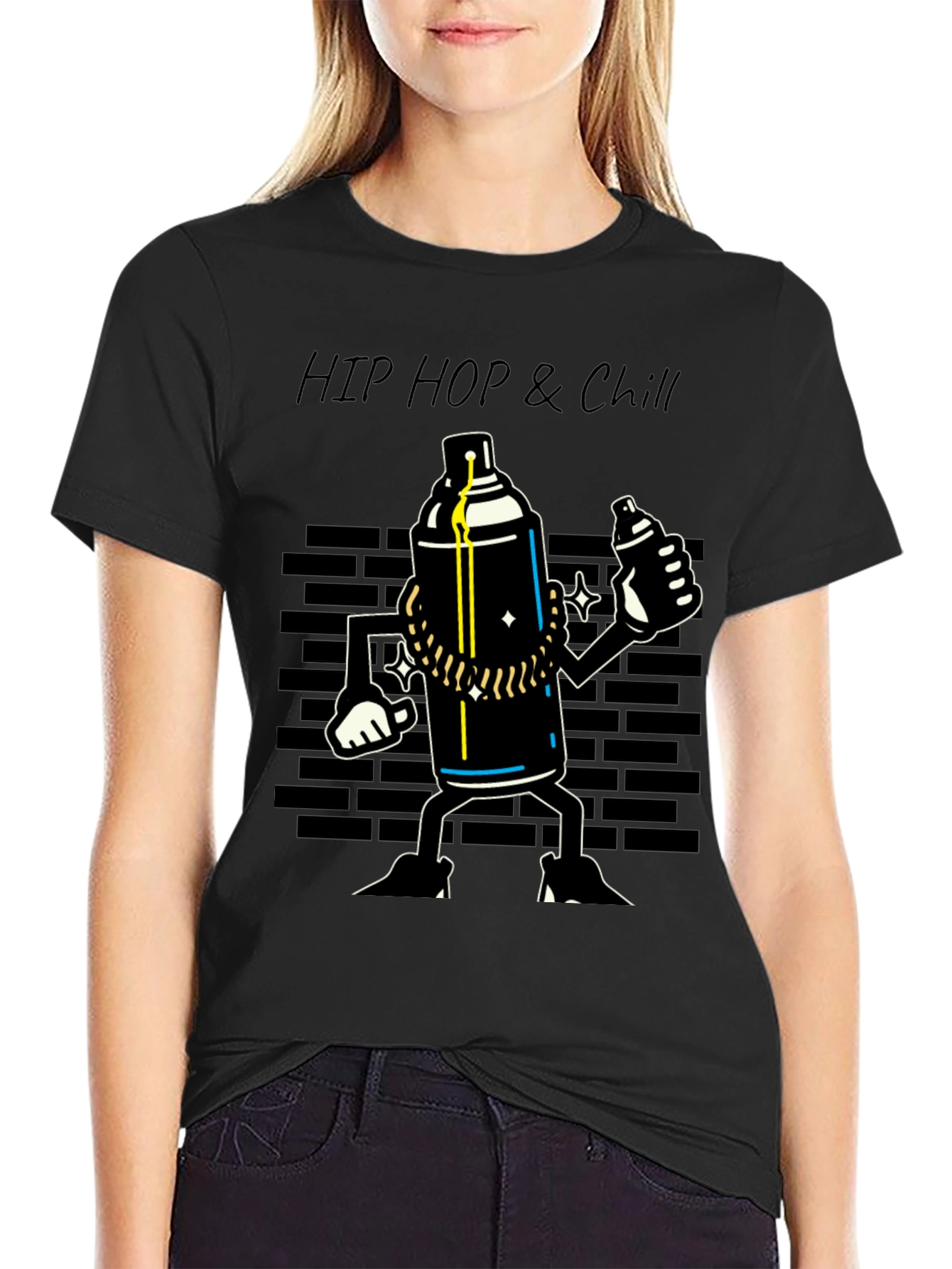Hip Hop & Chill Graphic T-Shirt