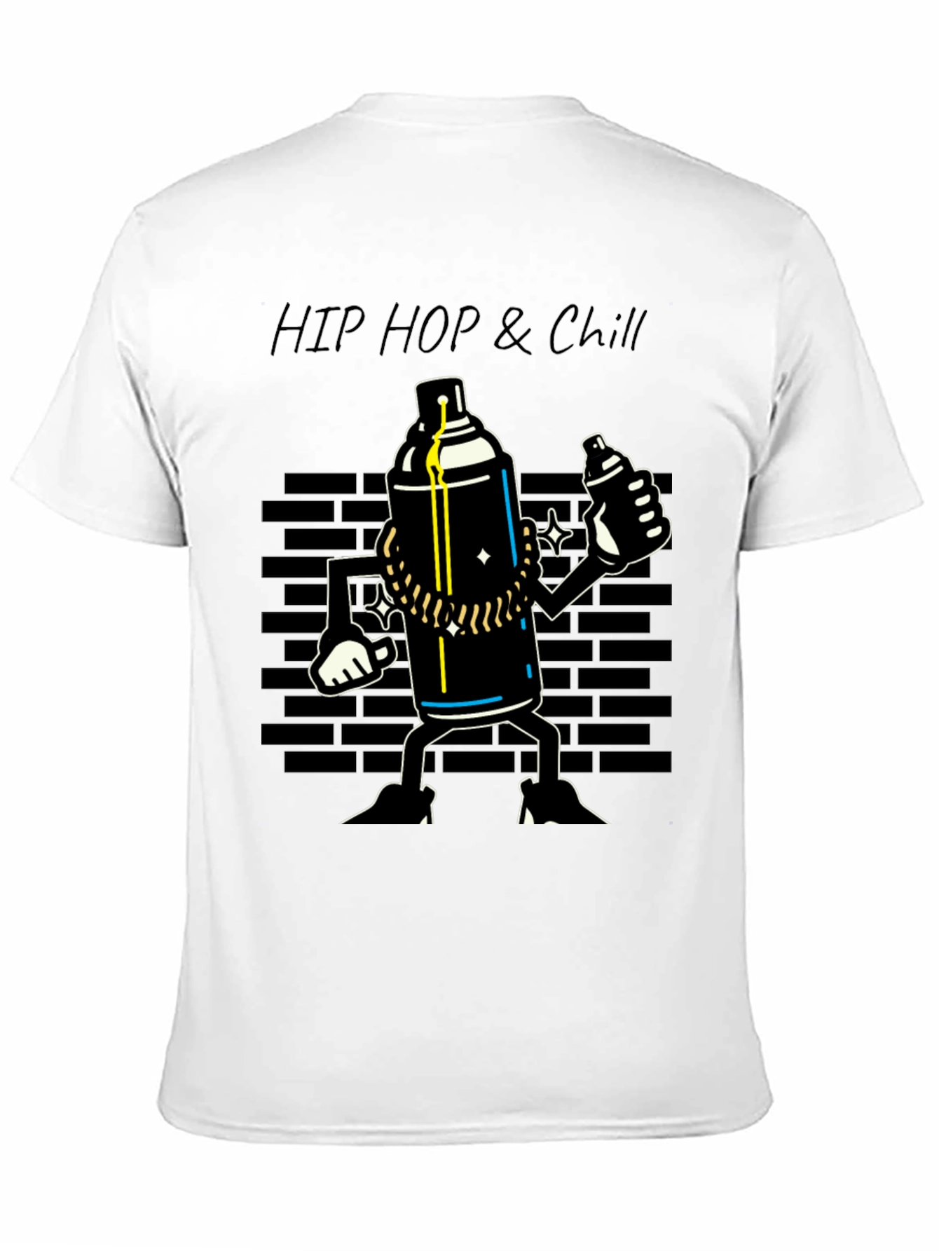 Hip Hop & Chill Graphic T-Shirt