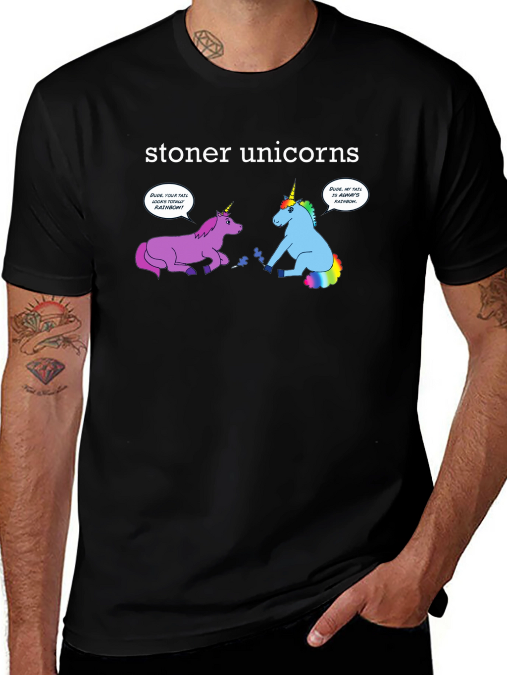 Stoner Unicorns Graphic Tee