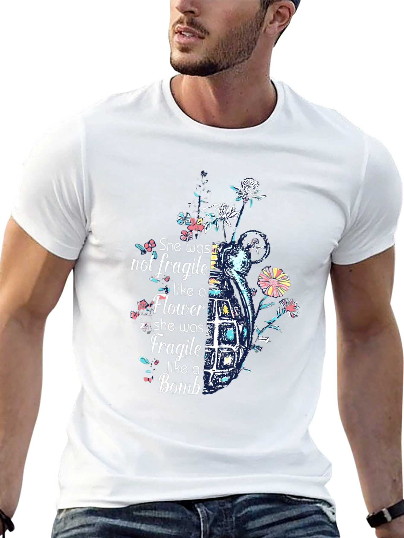 She was not fragile T-Shirt