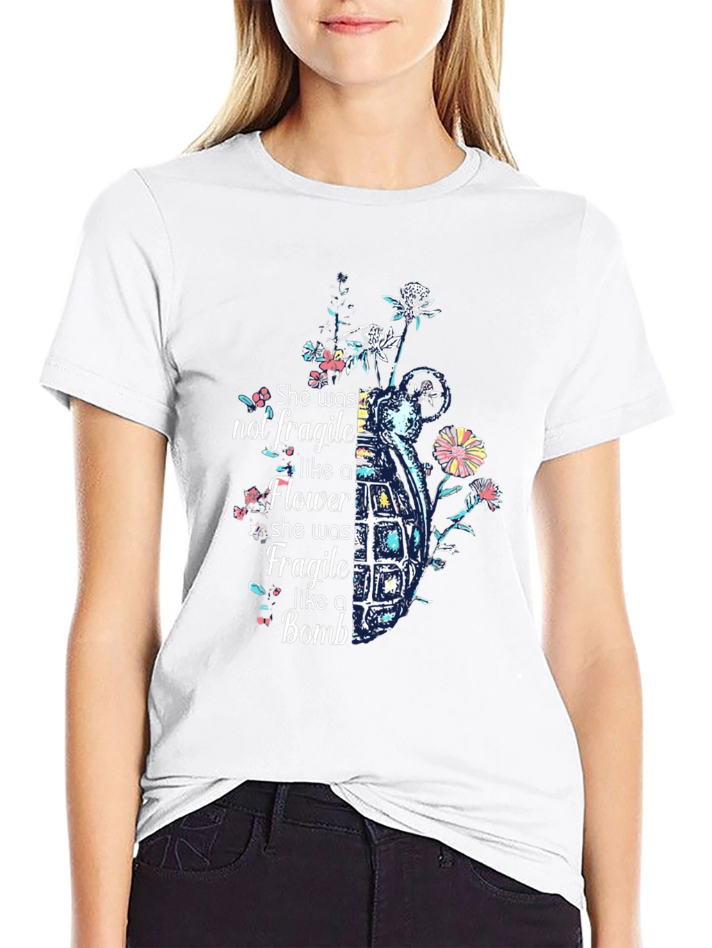 She was not fragile T-Shirt