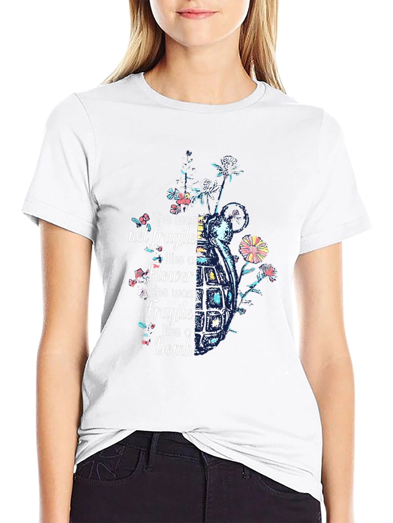She was not fragile T-Shirt